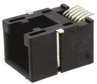 85502-5007 Molex 85502 Series Female RJ12 Connector, Surface Mount, Cat3, UTP Shield Right Angle 6P/6C -Way