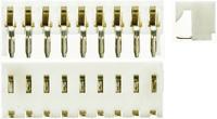 38-00-1339 Molex KK 254 Series Right Angle Through Hole Mount PCB Socket, 9-Contact, 1-Row, 2.54mm Pitch, Solder Termination