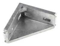 3842523541 Bosch Rexroth M6 Angle Bracket, Connecting Component, Strut Profile 30 mm, Groove Size 8mm