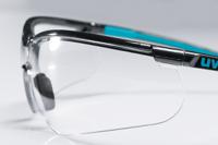 9193376 uvex sportstyle Anti-Mist UV Safety Glasses, Clear PC Lens