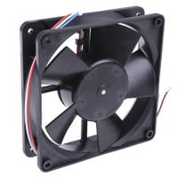 43142u ebm-papst 4300 Series Axial Fan, 24 V dc, DC Operation, 170m³/h, 5W, IP68, 119 x 119 x 32mm