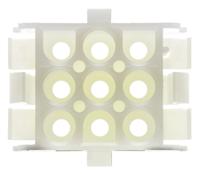 1-480707 TE Connectivity, Universal MATE-N-LOK Female Connector Housing, 6.35mm Pitch, 9 Way, 3 Row