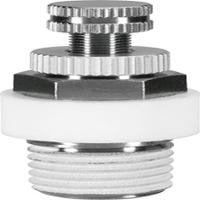 vffk-c-k-m5-p Festo VFFK Nickel Plated Brass 10bar Pneumatic Silencer, Threaded, M5