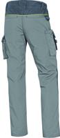 mcpa2grgt Delta Plus MACH CORPORATE Unisex's Yellow, White, Green, Black Canvas 65% Polyester, 35% Cotton Ripstop, Size L Waist