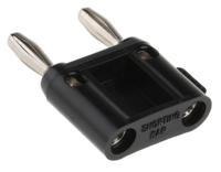 mdp-s-0 Fluke Black Male Banana Plug, Screw Termination, 15A, 5000V, Nickel Plating