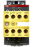 1sbl177082r1322-afs16-30-22-13 ABB Jokab AFS Contactor, 100/250 V ac/dc Coil, 3-Pole, 30 A, 9 kW 24 V, 3 NO, 600V