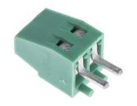 790-1098 RS PRO PCB Terminal Block, 2-Contact, 2.54mm Pitch, Through Hole Mount, 1-Row, Screw Termination