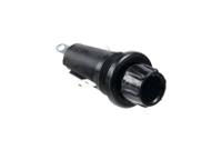 fx02961 Bulgin 6.3A Panel Mount Fuse Holder for 5 x 20mm Fuse, 1P, 250V ac