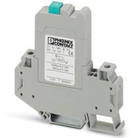 0916607 Phoenix Contact CLIPLINE Thermal Circuit Breaker - UT 6-TMC  Single Pole 250V Voltage Rating DIN Rail Mount, 5A Current
