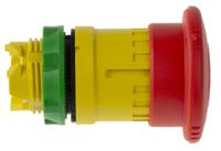 zb5as844 Schneider Electric Harmony XB5 Series Twist Release Emergency Stop Push Button, Panel Mount, 22mm Cutout, IP66, IP67,