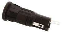 fx04581 Bulgin 10A Panel Mount Fuse Holder for 5 x 20mm Fuse, 1P, 250V ac
