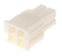 1586019-4 TE Connectivity, VAL-U-LOK Female Connector Housing, 4.2mm Pitch, 4 Way, 2 Row