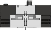 vsva-b-m52-ah-a2-1r5l Festo 5/2 Monostable Solenoid Valve - Electrical VSVA Series, 546767