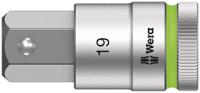 05003829001 Wera 1/2 in Drive Bit Socket, Hex Bit, 19mm, 60 mm Overall Length