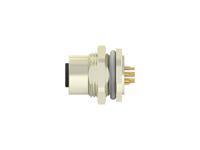 t4131012081-000 TE Connectivity Circular Connector, 8 Contacts, Rear, M12 Connector, Socket, Female, IP67, M12 Series