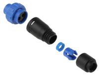 px041002s5560 Bulgin Circular Connector, 2 Contacts, Cable, Miniature Connector, Socket, Female, IP68, Buccaneer 400 Series
