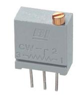67wr20klf 20kΩ, Through Hole Trimmer Potentiometer 0.5W Top Adjust TT ElectronicsBI, 67