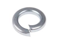 526-833 RS PRO Bright Zinc Plated Steel Locking Washers, M5, DIN 7980