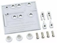 19000201 Spelsberg ASS-kl Series External Hinge Set for Use with Retrofitting the Enclosure Cover to Hinged Door, 7.5 x 8.4 x