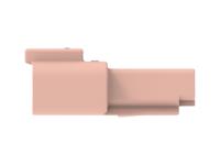 dt04-2p-tn09 TE Connectivity, DT04-2P Automotive Connector Plug Brown Cable 2 Way, Cable Termination DT04-2P-TN09