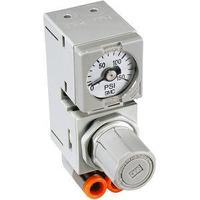 arm10f1-08bg SMC 6 mm Tubing Pneumatic Regulator - 0.05MPa to 0.7MPa, 1MPa max. input, ARM10F1-08BG