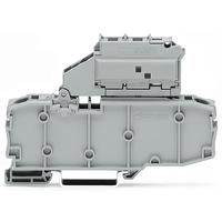 2006-1631099-000 WAGO 2006-1631/099-000 TOPJOB S Series Grey, 6mm², 1-Level, Push In Termination, Fused, CSA