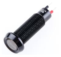 677-501-20 Marl Red Panel Mount Indicator, 5V dc, 8.1mm Mounting Hole Size, Solder Tab Termination