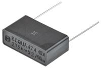 ecquaaf474m Panasonic ECQUA Polypropylene Film Capacitor, 275V ac, ±20%, 470nF, Through Hole