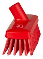 70424 Vikan Broom, Red With Polyester, Polypropylene, Stainless Steel Bristles for  for General Purpose