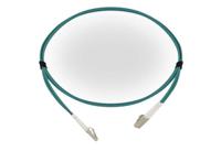 flcxxm3-lclcda-020m HellermannTyton Connectivity LC to LC Tight Buffer OM3 Multi Mode OM3 Fibre Optic Cable, 3mm, Light Blue, 2m