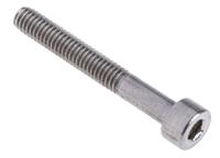 290-118 RS PRO Stainless Steel Hex Socket Cap Screw, DIN 912, M4 x 30mm