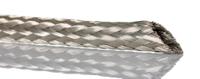 2173-sv005 Alpha Wire Expandable Braided Tinned Copper Silver Cable Sleeve, 11.11mm Diameter, 30m Length, FIT Wire Management
