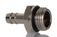 176-2042 RS PRO Hose Connector Hose Tail Adaptor, BSPP 1/2in 10mm ID, 5 MPa, 50 bar