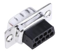 382-2689 RS PRO D Sub Adapter Male 9 Way D-Sub to Female RJ45