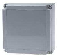 abs-175100-hg-enclosure Fibox Grey ABS Enclosure, IP66, IP67, 180 x 180 x 100mm