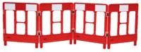 kbc023-000-600 JSP Red PP Folding Barrier