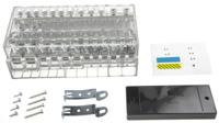 441-4330 RS PRO Distribution Block, 12 Way, 16 mm², 25 mm², 50 mm², 160A, 500 V, Clear