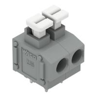 235-404331-000 WAGO 235 Series PCB Terminal Block, 4-Contact, 5/5.08mm Pitch, Through Hole Mount, 1-Row, Push In Termination
