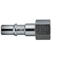 84sfiw17sxn Legris Anodised Aluminium Female Pneumatic Quick Connect Coupling, 3/8 in Female Female Thread