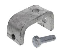 p-1271 Unistrut Steel Beam Clamp, Fits Channel Size 41 x 41mm