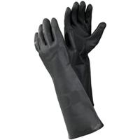 241-9 Tegera 241 Black Latex, Neoprene Work Gloves, Size 9