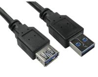 286-2925 RS PRO USB 3.2, Male USB A to Female USB A, 5Gbps, 2m