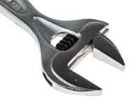 113as8c Facom Adjustable Spanner, 200 mm Overall, 40mm Jaw Capacity, Metal Handle
