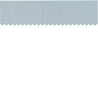 p012 Hager Plastic Terminal Cover, 54mm W, 7mm L