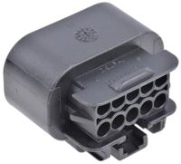 15326842 Delphi, GT 150 Automotive Connector Socket Black Cable Mount 10 Way, Crimp Termination