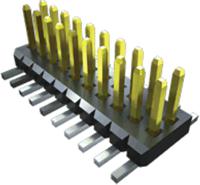 ftm-105-02-f-dv Samtec FTM Series Straight Surface Pin Header, 10 Contact(s), 1 mm Pitch, 2 Row, Unshrouded
