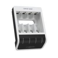 1001-0092 Ansmann Comfort Smart Battery Charger For NiMH AA, AAA 4 Cell 1.2V 400mA