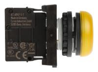 78639217-m22-l-ym22-am22-led-w Eaton, RMQ Titan M22, Flush Mount, Rear, Surface Mount Yellow LED Indicator, 22mm Cutout, IP69K, Round, 12 → 30V
