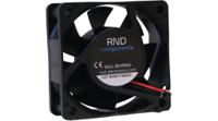 rnd-460-00016 RND Axial Fan, 24 V dc, dc Operation, 33.6cfm, 3.84W, 160mA Max, 60 x 60 x 25mm