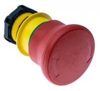 lpcb6644 Lovato Platinum Series Turn Release Emergency Stop Push Button, 22mm Cutout, IP66, IP67, IP69K